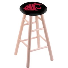 Maple Counter Stool in Natural Finish with Washington State Seat