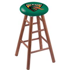 Oak Counter Stool in Medium Finish with UAB Seat