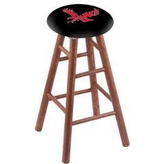 Oak Bar Stool in Medium Finish with Eastern Washington Seat