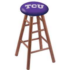 Oak Bar Stool in Medium Finish with TCU Seat