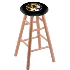 Oak Counter Stool in Natural Finish with Missouri Seat