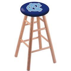 Oak Counter Stool in Natural Finish with North Carolina Seat