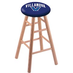 Oak Counter Stool in Natural Finish with Villanova Seat