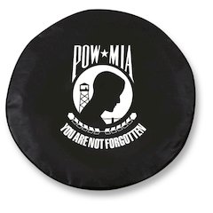 34 x 8 POW/MIA Tire Cover