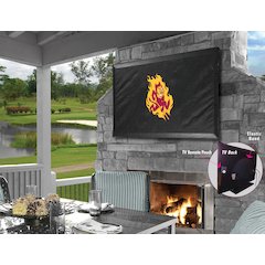 Arizona State TV Cover with Sparky Logo (TV sizes 30"-36") Covers by HBS