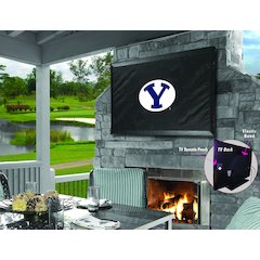 Brigham Young TV Cover (TV sizes 30"-36") by Covers by HBS