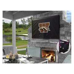 Western Michigan TV Cover (TV sizes 30"-36") by Covers by HBS