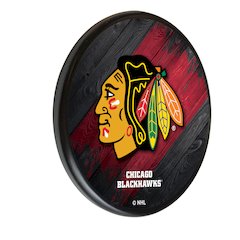 Chicago Blackhawks Digitally Printed Wood Sign