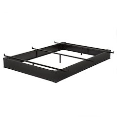 10" Metal Base Twin Black
