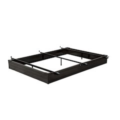 10" Interlock Metal Bedbase Ck Matte Black