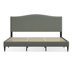 Leighford King Platform Bed Stone(Light)