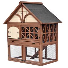 Tudor Rabbit Hutch