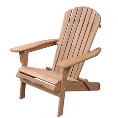 Pre-Stained Folding Adirondack Chair