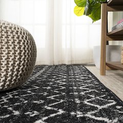 Moroccan HYPE Boho Vintage Diamond Area Rug