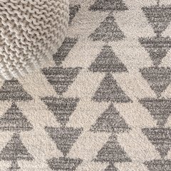 Aisha Moroccan Triangle Geometric Runner Rug
