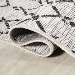 Ourika Moroccan Geometric TetuWeave   Indoor/Outdoor  Rug