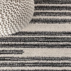 Khalil Modern Berber Stripe Area Rug