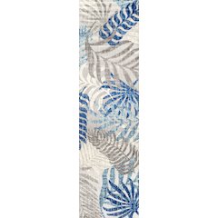 Tropics Palm Leaves Indoor/Outdoor Area Rug
