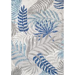 Tropics Palm Leaves Indoor/Outdoor Area Rug