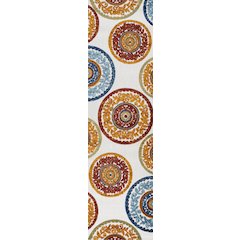 Circus Medallion High-Low Indoor/Outdoor Area Rug
