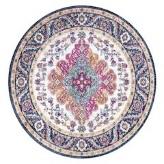 Bohemian Flair Boho Vintage Medallion Area Rug 4'11