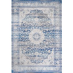 Scala Ornate Bohemian Medallion Area Rug