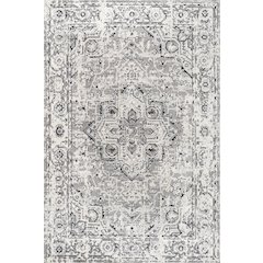 Denia Ornate Geometric Medallion Area Rug