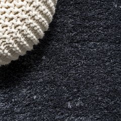 Groovy Solid Shag Area Rug