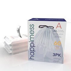 Happimess Drawstring Trash Can Liner