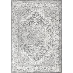Modern Persian Vintage Medallion Area Rug