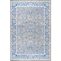 Modern Persian Boho Floral Area Rug
