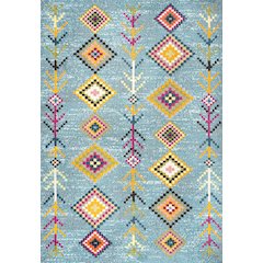 Tribal Love Geometric Area Rug