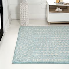 Ziri Moroccan Geometric Area Rug