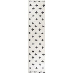 Cristo Berber Geometric Shag Area Rug