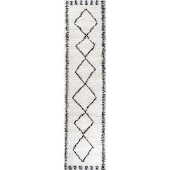 Calvia Moroccan Diamond Shag Area Rug