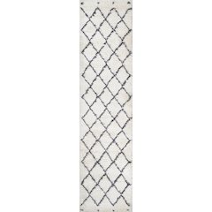 Cami Moroccan Style Diamond Shag Area Rug