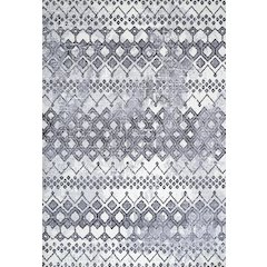 Azmar Moroccan Geometric Distressed Area Rug