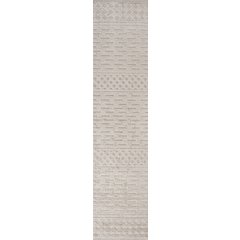 Xlendi High-Low Pile Moroccan Geometric Indoor/Outdoor Area Rug