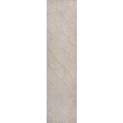 Duwun High-Low Pile Ogee Trellis Tone On Tone Indoor/Outdoor Area Rug