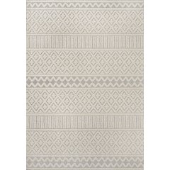 Ormond High-Low Modern Trellis Geometric Area Rug