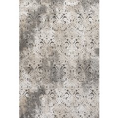 Duenas High-Low Shabby Damask Area Rug