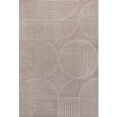 Nordby High-Low Geometric Arch Scandi Striped Indoor/Outdoor Area Rug