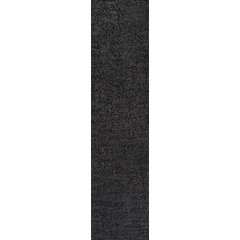 Haze Solid Low Pile Area Rug Black