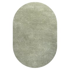 Haze Solid Low Pile Area Rug Green