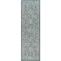 Malta Bohemian Medallion Textured Weave Indoor/Outdoor Area Rug