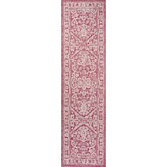 Malta Bohemian Medallion Textured Weave Indoor/Outdoor Area Rug