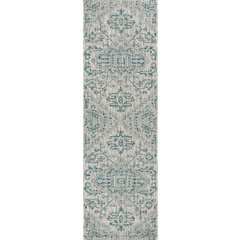 Estrella Bohemian Medallion Textured Weave Indoor/Outdoor Area Rug