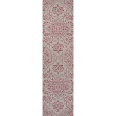 Estrella Bohemian Medallion Textured Weave Indoor/Outdoor Area Rug