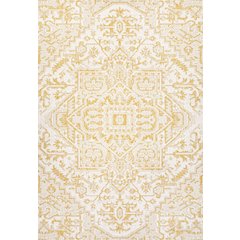 Estrella Bohemian Medallion Textured Weave Indoor/Outdoor Area Rug
