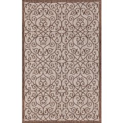 Madrid Vintage Filigree Textured Weave Indoor/Outdoor Area Rug